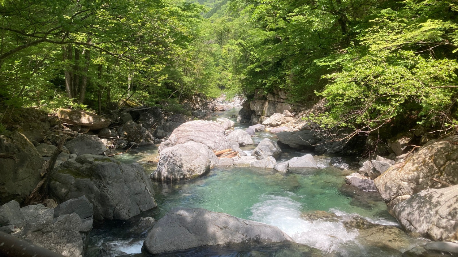 alt="岐阜県指定天然記念物 巌立峡"