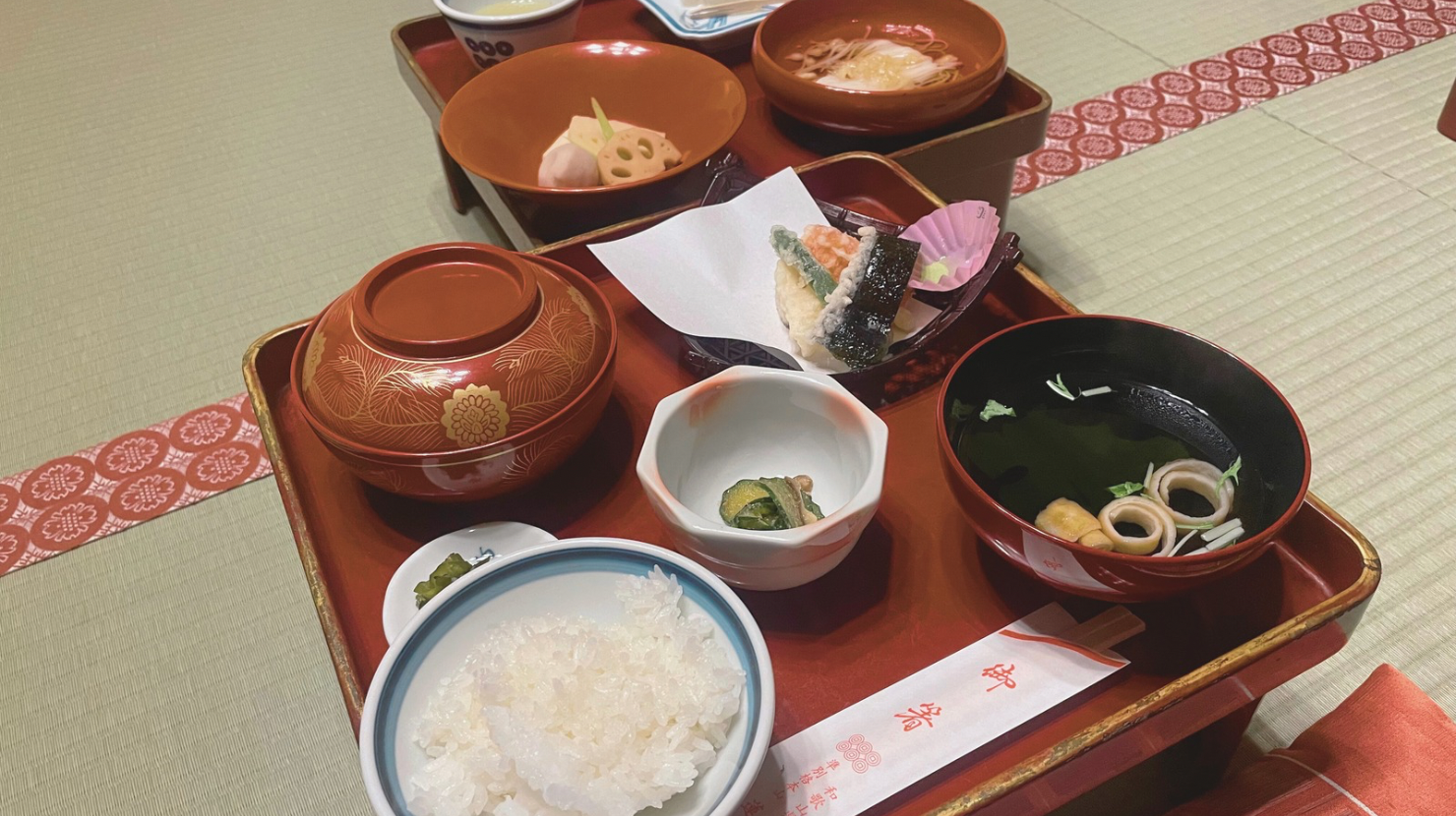 alt="真田坊蓮華定院の夕食"