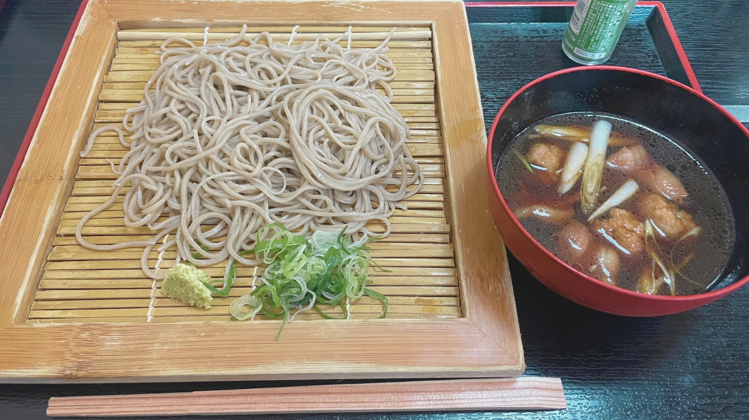 alt="奈良県今井町「粋庵」の鴨ざるそば"